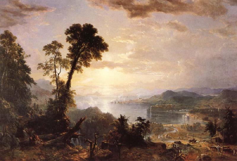 Asher Brown Durand Fortschritt oil painting image